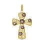 Золотой крестик Francelli (арт. 424848жкр)
