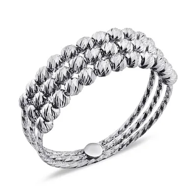Тройное серебряное кольцо Trendy Style (арт. 7501/5269)