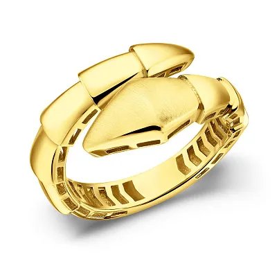 Кольцо из желтого золота  (арт. 156335жм)