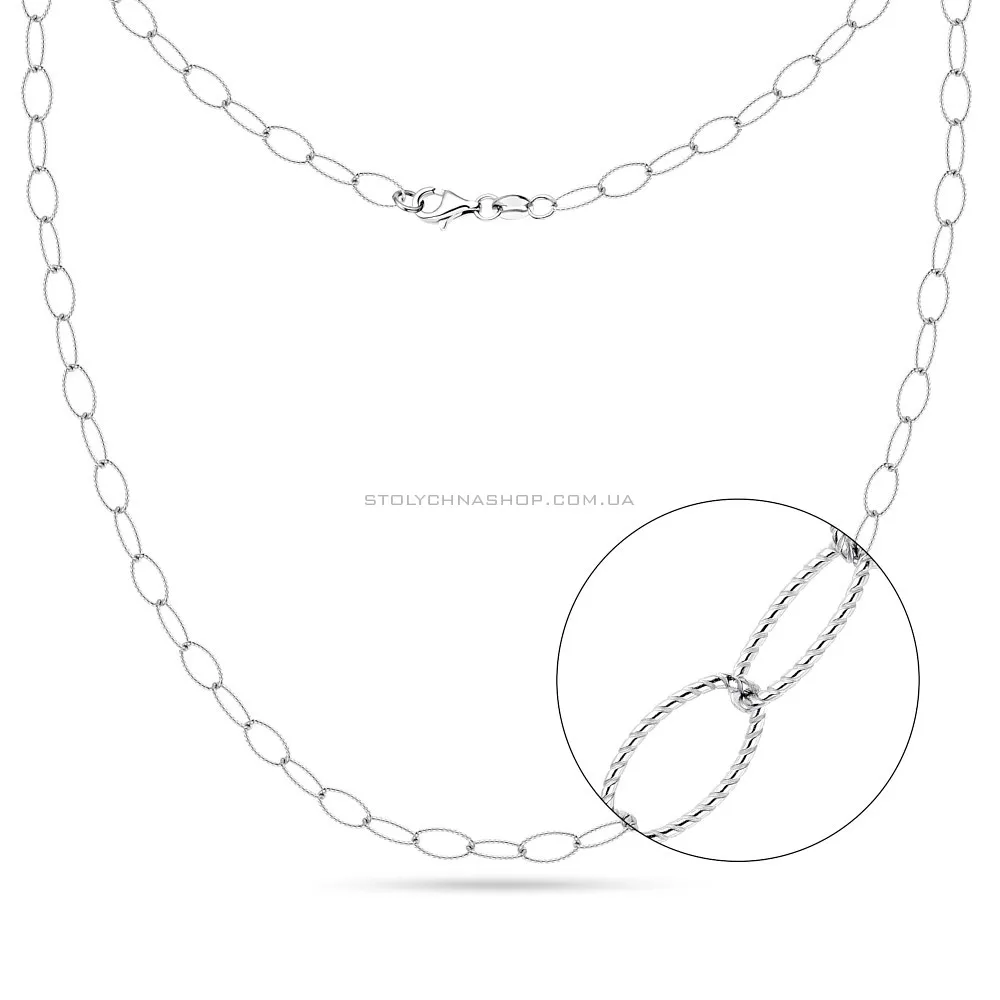 Срібне кольє з родіюванням Trendy Style (арт. 7507/1381) - цена