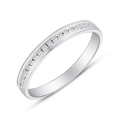 Серебряное кольцо с фианитами (арт. 7501/4503)