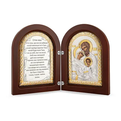 Икона Святое Семейство (104х138 мм) (арт. AD-3/021-005G/K/UA)