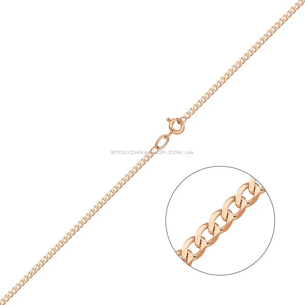 Ланцюжок золотий плетіння Панцирне (арт. ц301005п) - цена