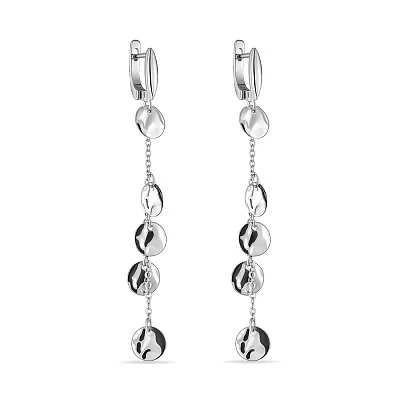 Срібні сережки-підвіски Trendy Style (арт. 7502/3848)