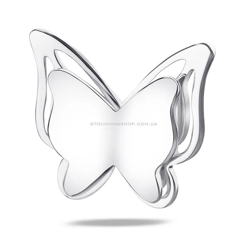 Срібна підвіска «Метелик» (арт. 7503/2554) - цена