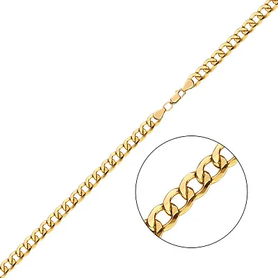 Золотая цепочка Панцирного плетения (арт. 301021ж)