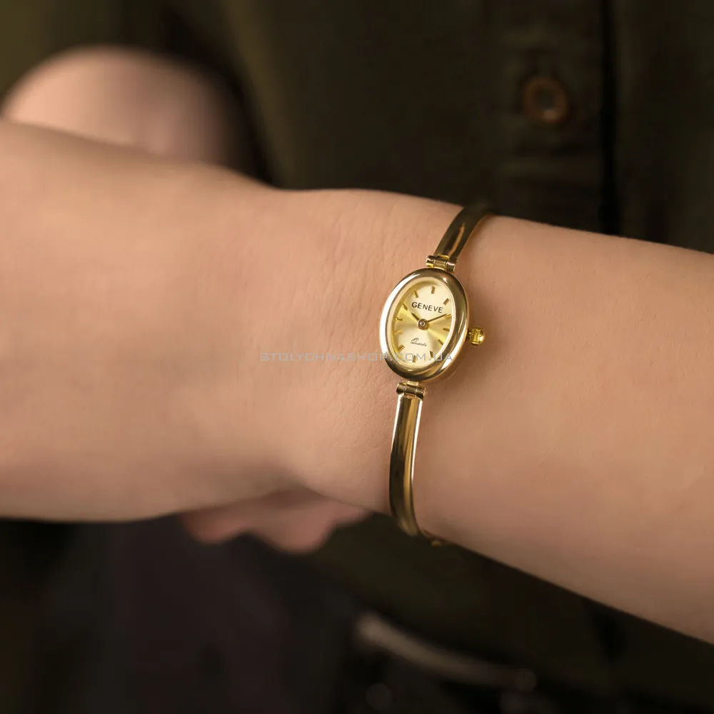 Золотий наручний годинник (арт. 260196ж) - 3 - цена
