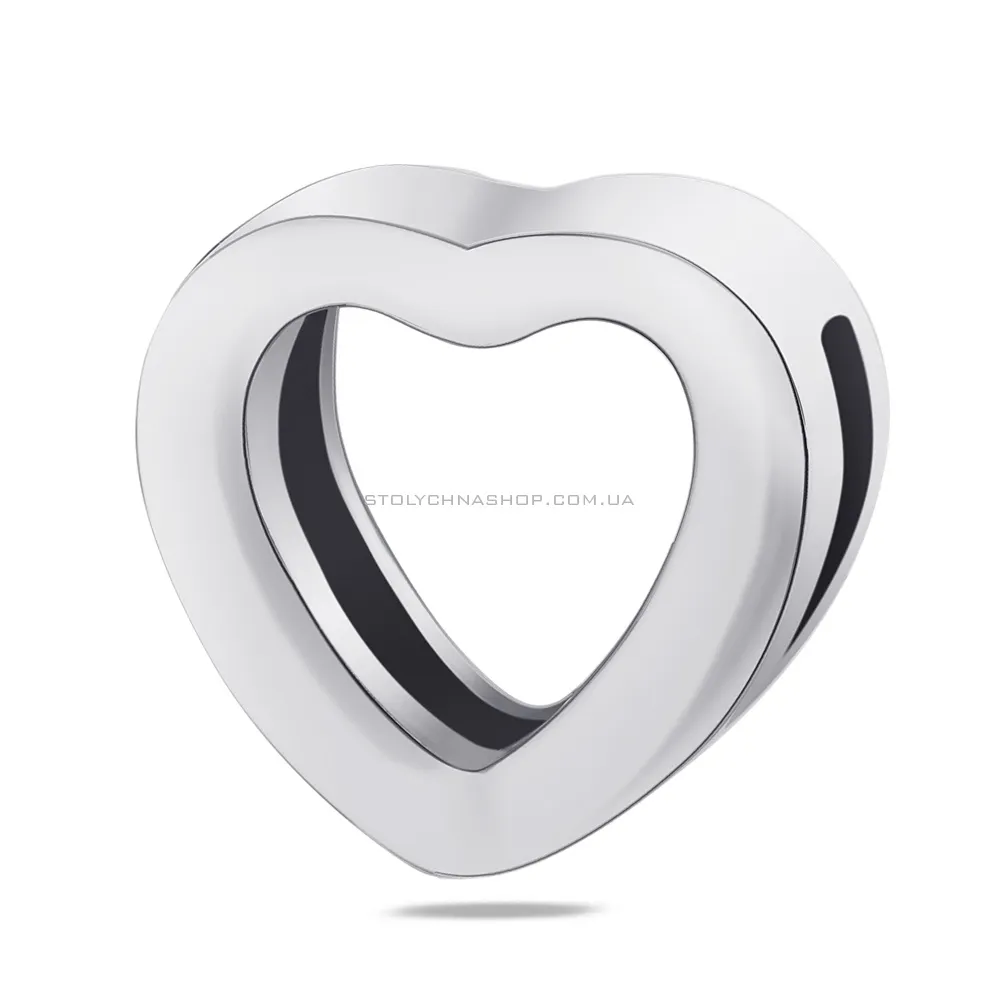 Серебряный шарм «Сердце» (арт. 7903/2978) - цена