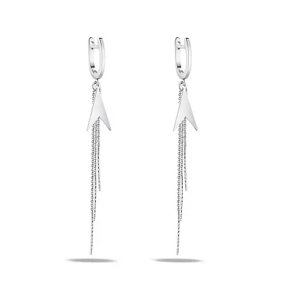 Срібні сережки Trendy Style без каміння (арт. 7502/4314)