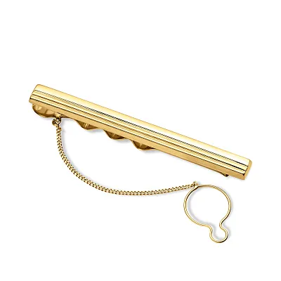 Затискач для краватки з жовтого золота (арт. 200076жм)