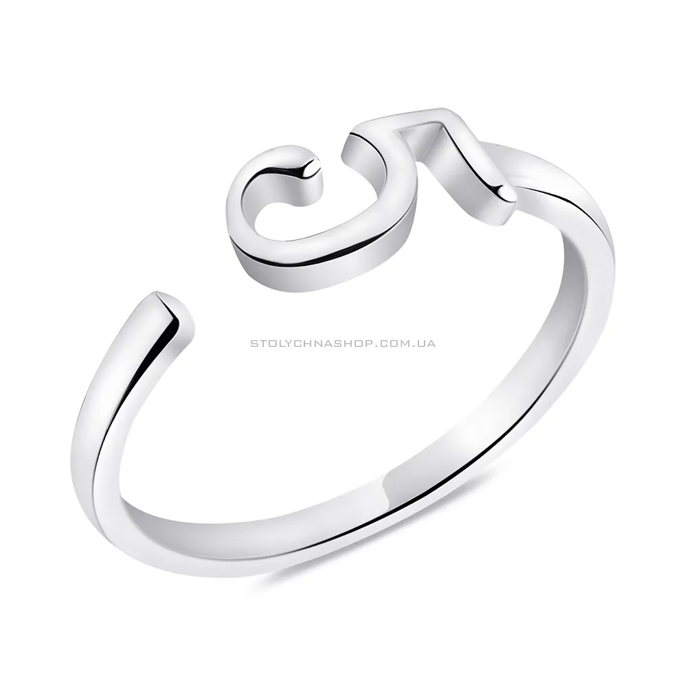 Кольцо из серебра без камней (арт. 7501/4919) - цена