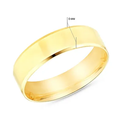 Обручальное золотое кольцо «Американка» (арт. 239194ж)