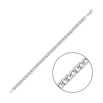 Срібний браслет без каменів (арт. 0311005дп)