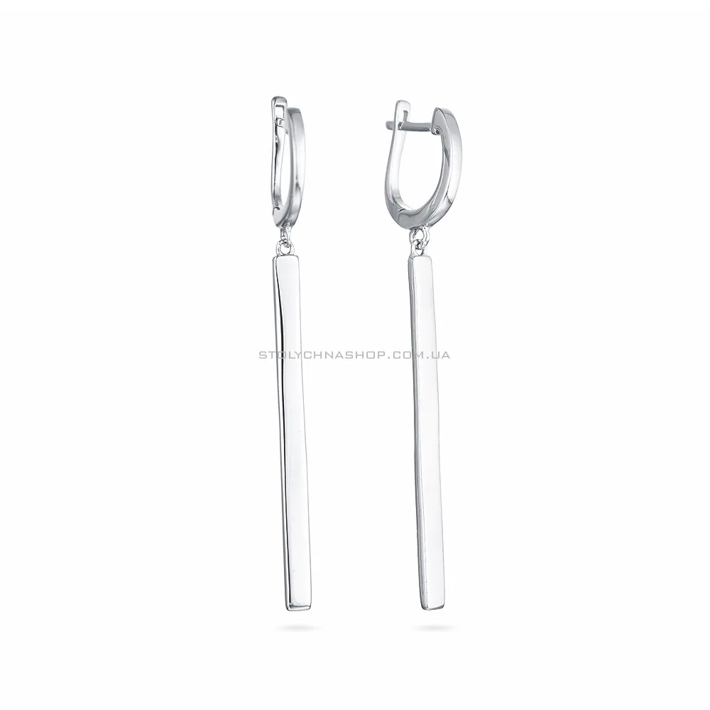 Срібні сережки з підвісками (арт. 7502/3560) - цена