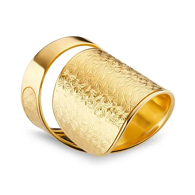 Золотое кольцо без камней Francelli (арт. 154279ж)