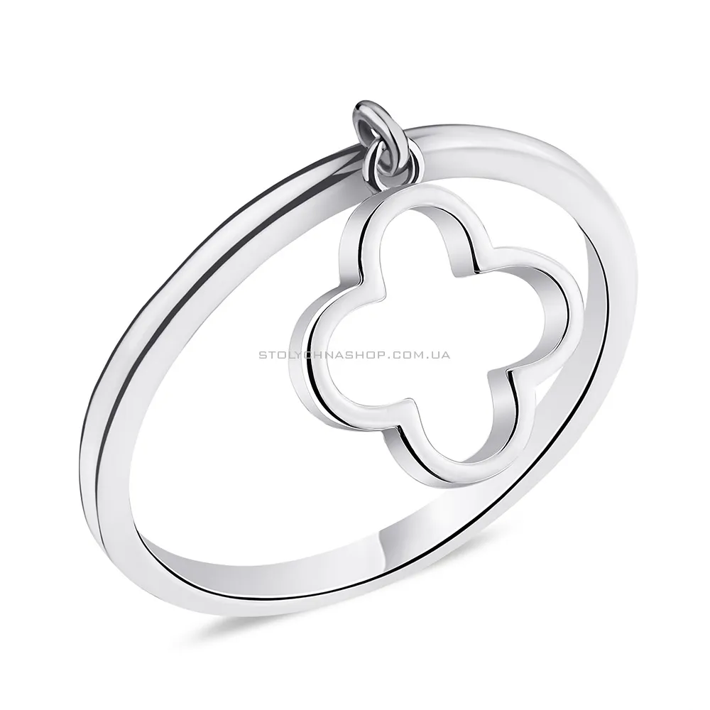 Каблучка зі срібла з підвіскою Trendy Style (арт. 7501/5345) - цена