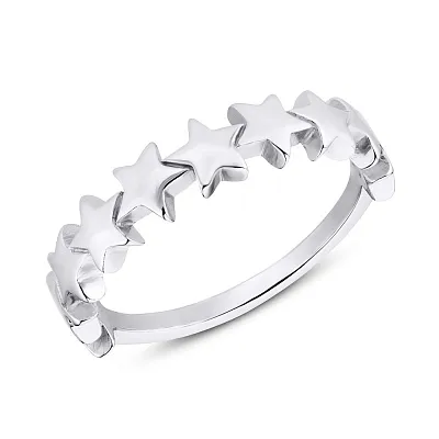 Серебряное кольцо со звездочками Trendy Style (арт. 7501/3842)