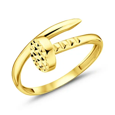 Золотое кольцо Гвоздь (арт. 155695ж)