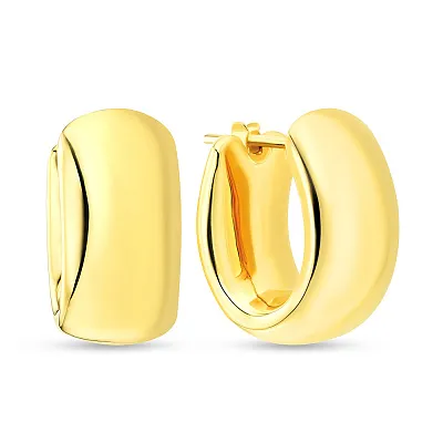 Золотые серьги-кольца Francelli (арт. 105317ж)