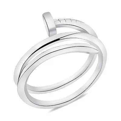 Серебряное кольцо без камней (арт. 7501/6181)