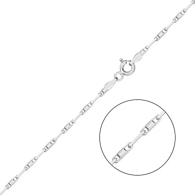 Серебряная цепочка плетения Якорное фантазийное  (арт. 03018405)