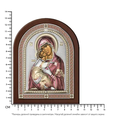 Ікона Пресвята Богородиця «Володимирська» (130х95 мм) (арт. 85201 2LCOL)
