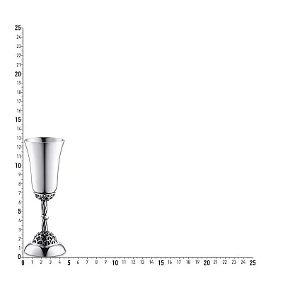 Срібна чарка. Висота 125 мм (арт. 7830/8100030)
