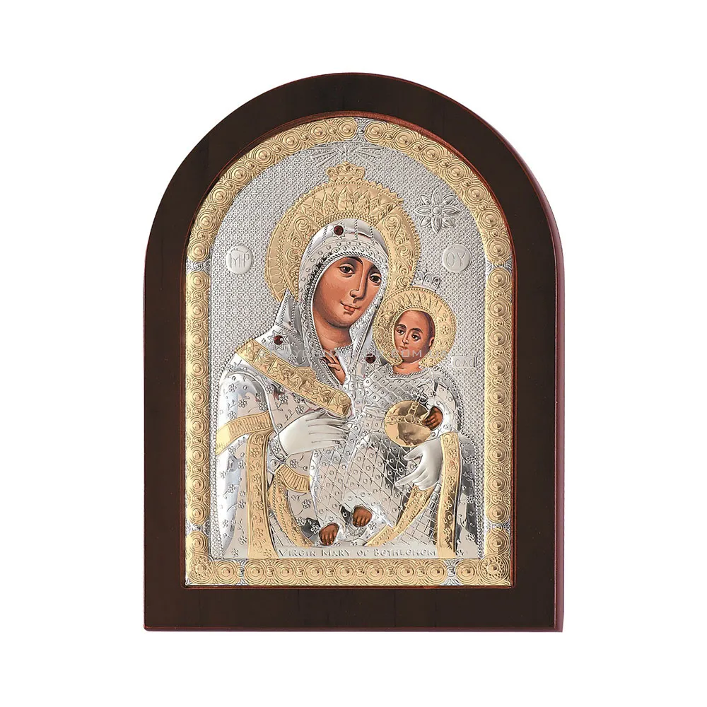 Ікона Пресвята Богородиця «Віфлеємська» (95х75 мм) (арт. MA/E1109EX) - цена
