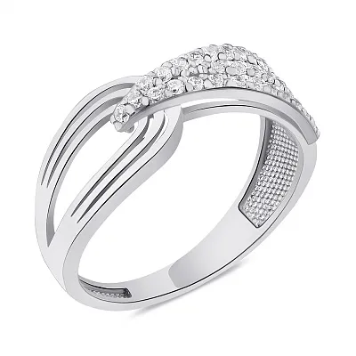 Серебряное кольцо с фианитами (арт. 7501/0-0857.0.2)