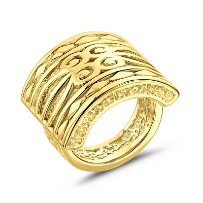 Золотое кольцо с орнаментом Francelli (арт. 155757ж)
