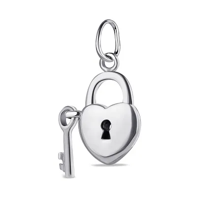 Кулон из серебра «Ключ к сердцу» (арт. 7503/3150)