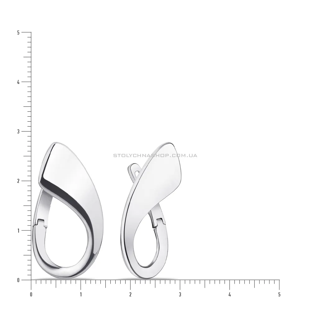 Срібні сережки  (арт. 7502/4063/30)