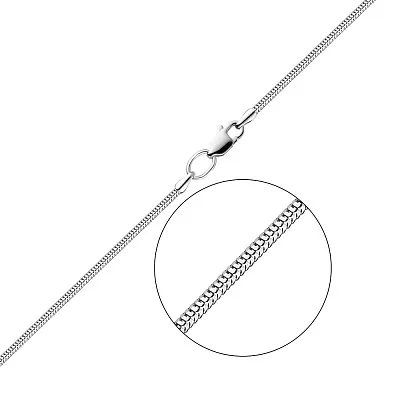Серебряная цепочка плетения Снейк (арт. 0304206)