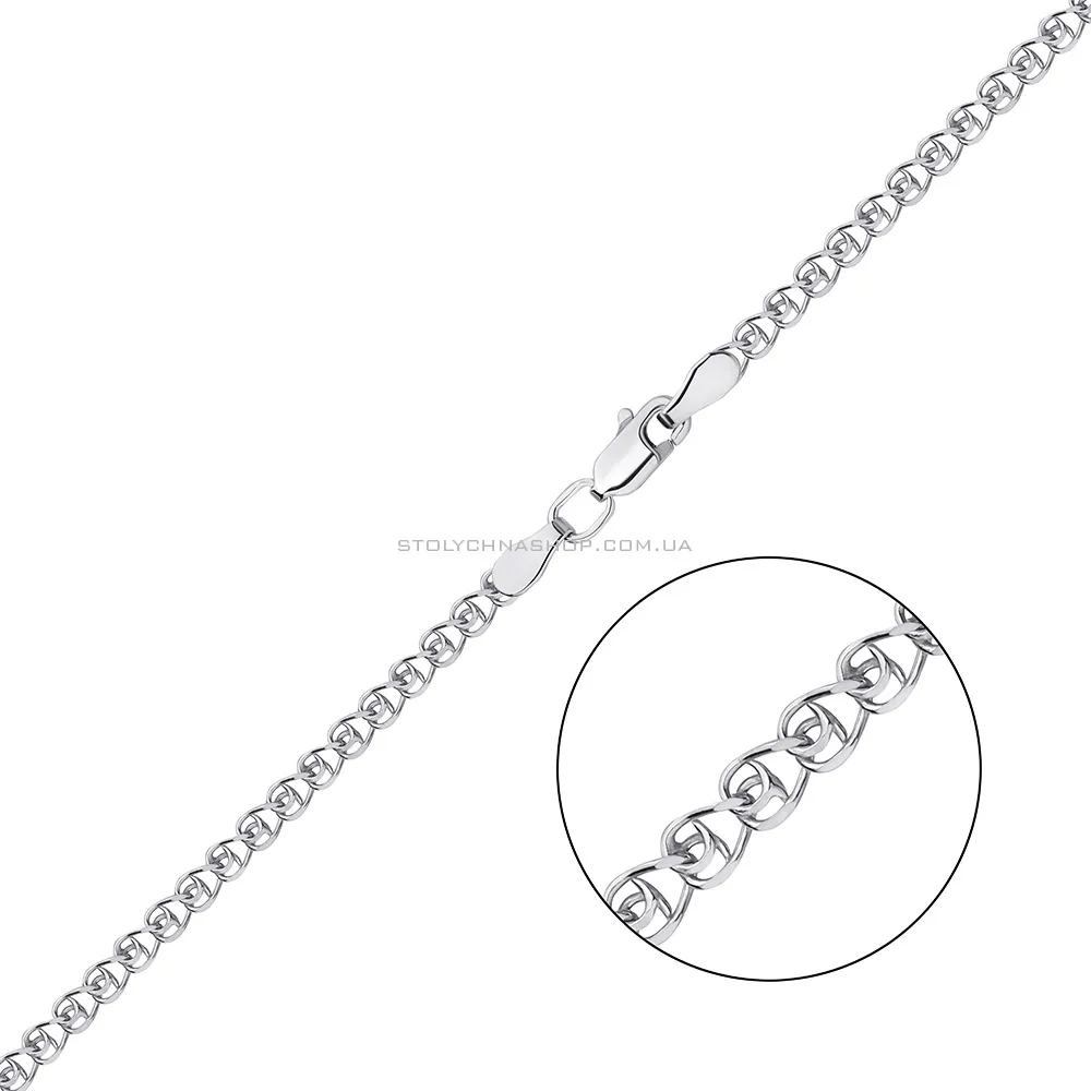 Ланцюжок зі срібла плетіння Лав (арт. 7508/3-0300.30.2)