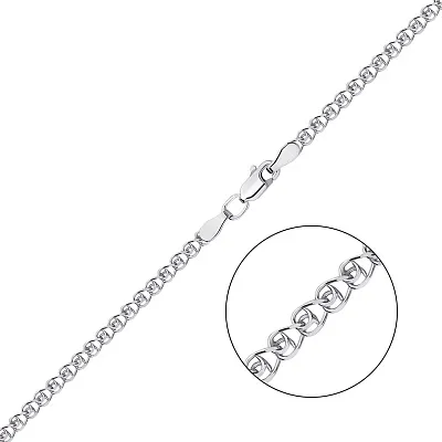 Цепочка из серебра плетения Лав (арт. 7508/3-0300.30.2)