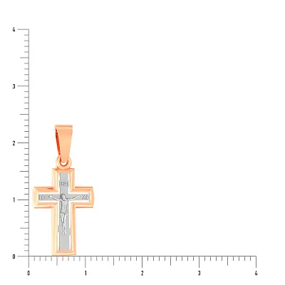 Хрестик золотий з розп'яттям (арт. 501657)
