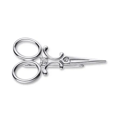 Серебряная брошь Trendy Style с фианитом (арт. 7505/7114р)