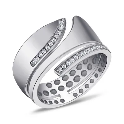 Серебряное кольцо Trendy Style с фианитами (арт. 7501/5100)