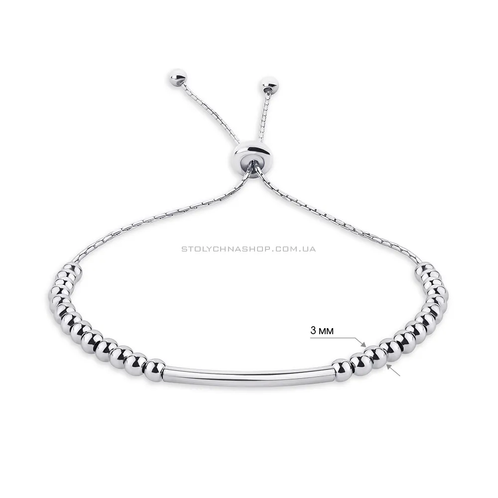 Срібний браслет Trendy Style (арт. 7509/4229з) - 2 - цена
