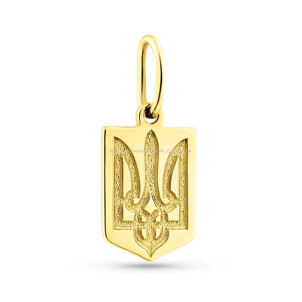 Золотий кулон Герб України (арт. 440899ж)