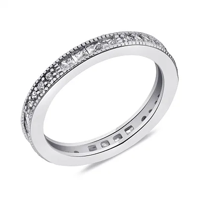 Серебряное кольцо с фианитами (арт. 7501/6587)