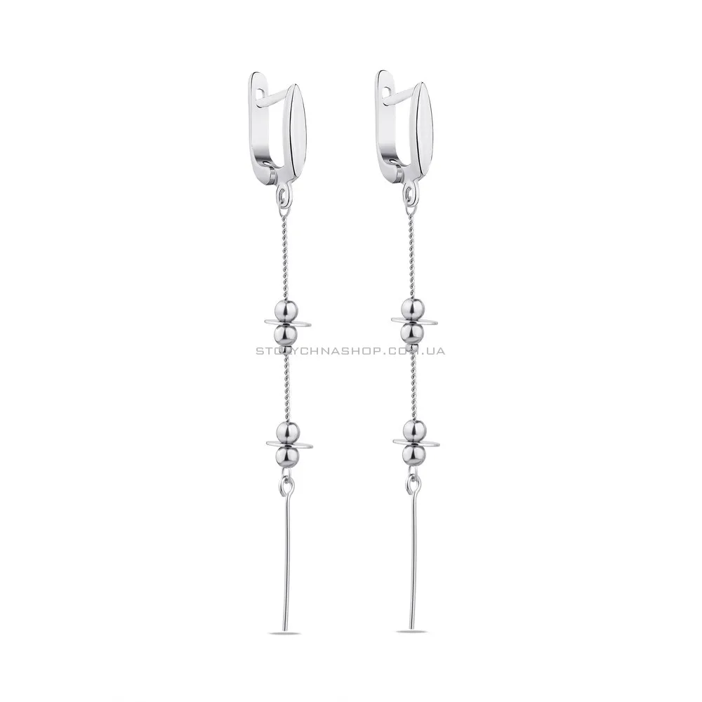Срібні сережки-підвіски Trendy Style (арт. 7502/4249)
