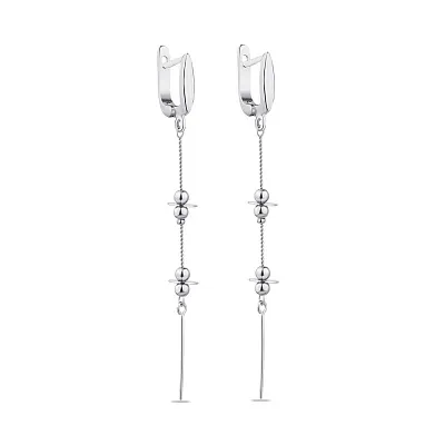 Срібні сережки-підвіски Trendy Style (арт. 7502/4249)