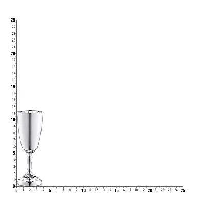Срібна чарка. Висота 110 мм (арт. 7830/8100001)