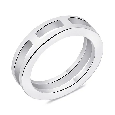 Серебряное кольцо без камней (арт. 7501/6273)
