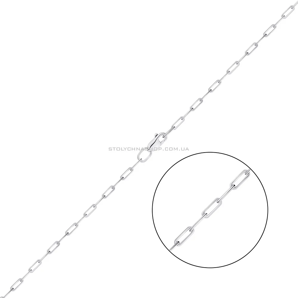 Ланцюжок зі срібла плетіння Якірне (арт. 7508/3-0370.100.2) - цена