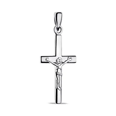 Серебряный крестик с распятием (арт. 7504/3979)