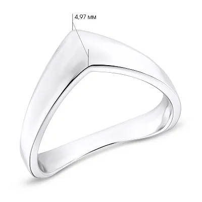 Кольцо из серебра Trendy Style без камней (арт. 7501/4359)
