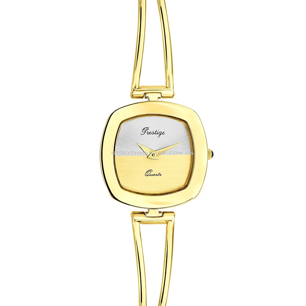 Золотые кварцевые часы (арт. 260204ж) - 2 - цена