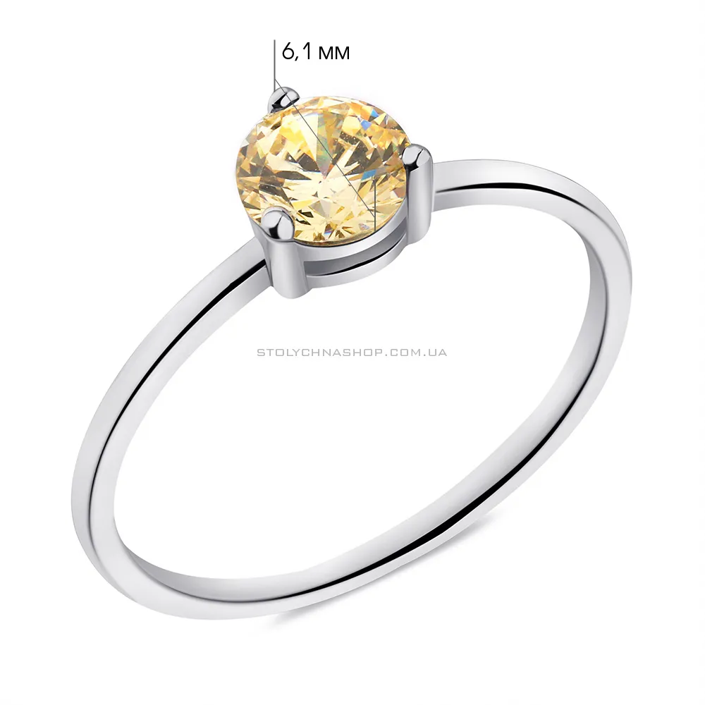 Серебряное кольцо с альпинитом (арт. 7501/6723аж) - 2 - цена